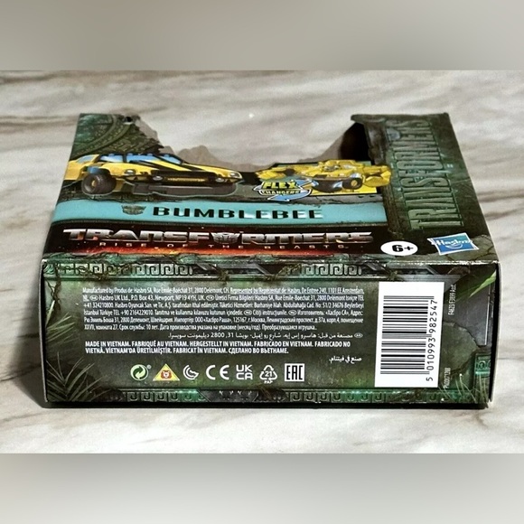 Set of Two Hasbro Transformers Rise of the Beasts Bumblebee & Nightbird Figures - Picture 4 of 7